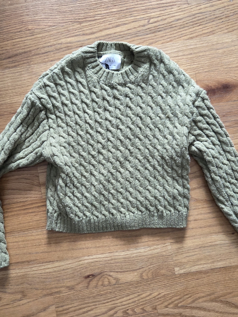 Sage Green Crewneck Sweater